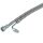 Ölschlauch 1/4" 90° Rohrbogen mit Nippel x 3/8" Überwurfmutter, 900 mm