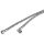 Ölschlauch 3/8" Rohrbogen kurz x 3/8" Überwurfmutter, 1000 mm
