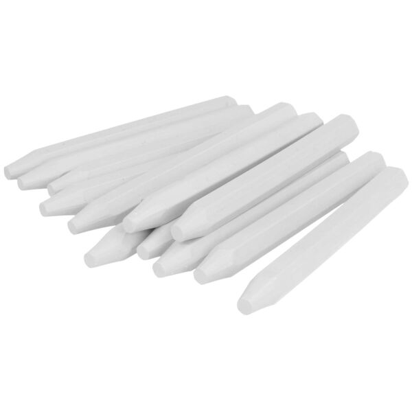 Bleispitz Signierkreide auf Ölbasis Ø 12 mm, 12 Stück – 7 Farben