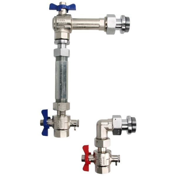 WESA Wärmemengenzähler-Baugruppe für Fußbodenverteiler vertikal 3/4" 85120028