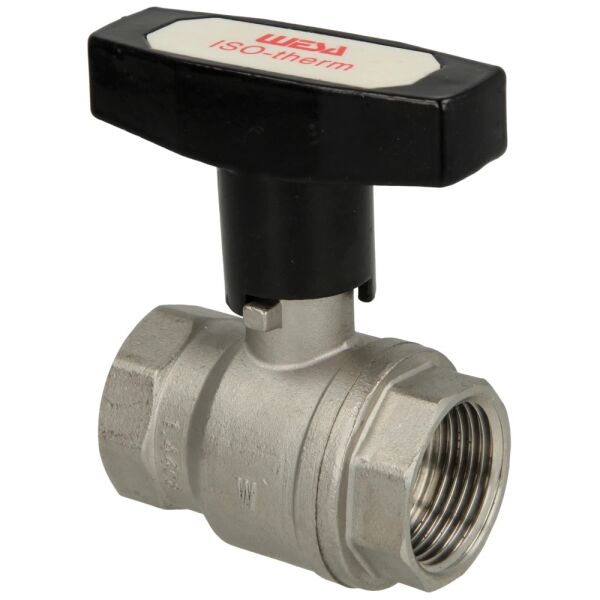WESA Edelstahl-Kugelhahn mit T-Griff IG, 1/2" bis 1 1/4"