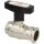 WESA ISO-Therm Pumpenkugelhahn ohne Schwerkraftbremse, 1" und 1 1/4"