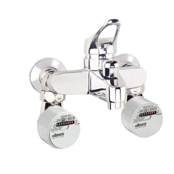 Allmess Badewannen-Wasserzähler 2,5 m³/h Kalt- und Warmwasser 1102932206
