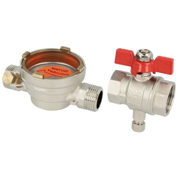 Allmess Einbausatz EAT 1" DS6 mit Zählergehäuse 2504000006