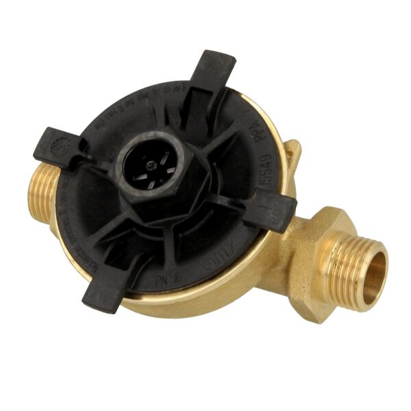 Allmess Einrohranschlussteil EAT KOAX für Wasserzähler, 1/2", 3/4" und 22 mm