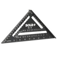 SOLA Sparrenwinkel Aluminium mit Anschlag, 180 und 300 mm