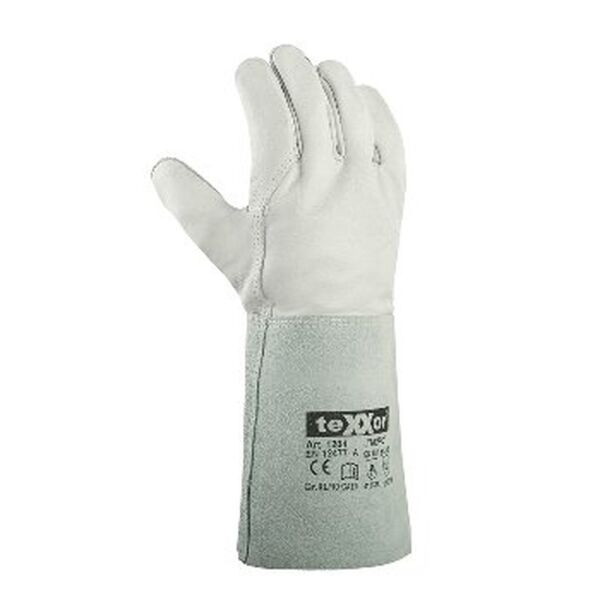 teXXor® Schweißerhandschuhe TAUPO natur, Gr. 10