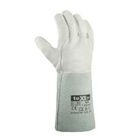 teXXor® Schweißerhandschuhe TAUPO natur, Gr. 10