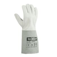 teXXor® Schweißerhandschuhe ARGON I natur, Gr....