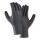 teXXor® Nitril-Einweghandschuhe fingerspitzentexturiert schwarz, Box à 100 Stück