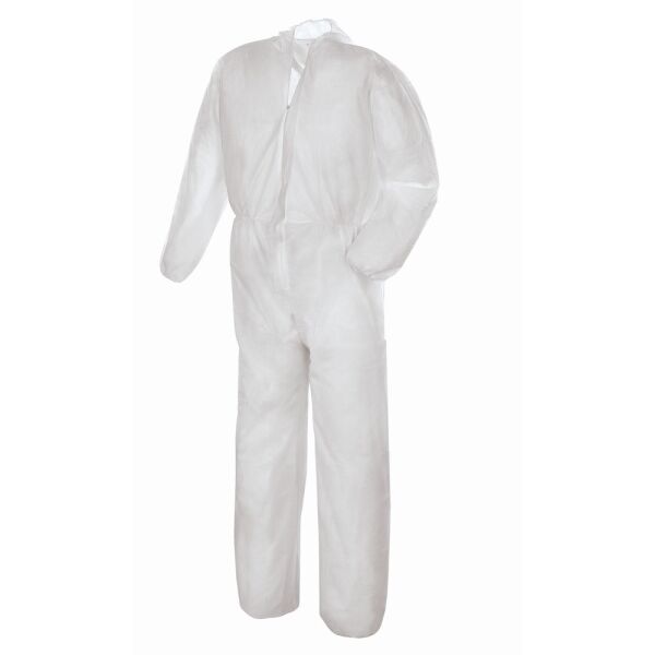 teXXor® PP-Einweg-Overall weiß, Gr. S–3XL