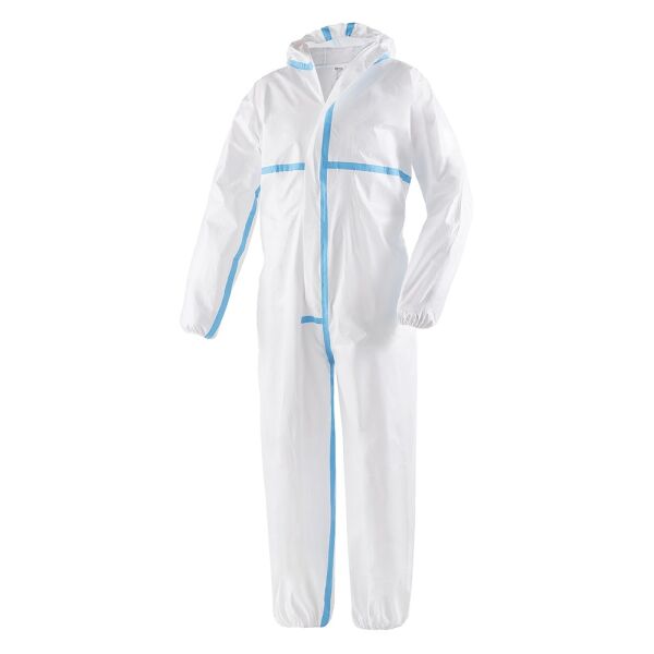 teXXor® MPF-Einweg-Overall Typ 4B/5B/6B weiß, Gr. M–3XL