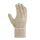teXXor® Büffelvollleder-Handschuhe 88 BAWA, Leder gelb, Drell weiß, Gr. 10