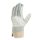 teXXor® Rindspaltleder-Handschuhe HARZ, Leder gelb, Drell weiß, Gr. 10