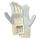 teXXor® Rindvollleder-Handschuhe MONTBLANC II, Leder natur, Drell weiß, Gr. 10