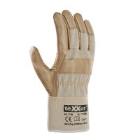teXXor® Möbelleder-Handschuhe HELLES LEDER...