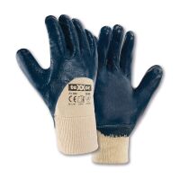 teXXor® Nitril-Handschuhe STRICKBUND...