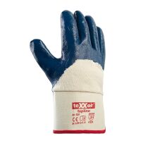 teXXor® Nitril-Handschuhe STULPE...