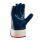 teXXor® Nitril-Handschuhe STULPE vollbeschichtet, fein, beige/blau, Gr. 9–11