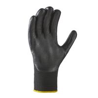 teXXor® Nitril-Handschuhe POLYESTER, schwarz, Gr....