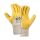 teXXor® Nitril-Handschuhe STRICKBUND ¾-beschichtet, gelb, Gr. 7–11