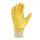 teXXor® Nitril-Handschuhe STRICKBUND vollbeschichtet, gelb/beige, Gr. 7–11