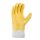 teXXor® Nitril-Handschuhe STULPE vollbeschichtet, gelb/beige, Gr. 9–11