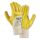 teXXor® Nitril-Handschuhe STRICKBUND ¾-beschichtet, silikonfrei, gelb, Gr. 7–10