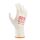 teXXor® Mittelstrick-Handschuhe BAUMWOLLE/NYLON, beige/gelbe Noppen, Gr. 7–11