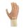 teXXor® Strickhandschuhe BAUMWOLLE, beige/rote Noppen, Gr. 10