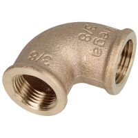 Viega Rotguss Winkel 90° IG/IG, 3/8" bis 2"