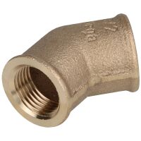 Viega Rotguss Winkel 45° IG/IG, 1/2" bis 1"