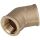 Viega Rotguss Winkel 45° IG/IG, 1/2" bis 1"
