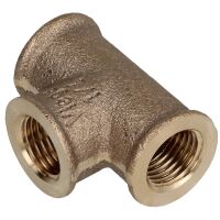 Viega Rotguss T-Stück IG/IG/IG, 1/4" bis 2"