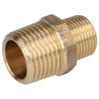 Viega Rotguss Reduziernippel AG/AG, 1/2" x 3/8"...