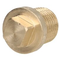 Viega Rotguss Stopfen AG mit Rand, 1/4" bis 2"