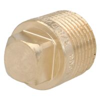 Viega Rotguss Stopfen AG ohne Rand, 3/8" bis 2"