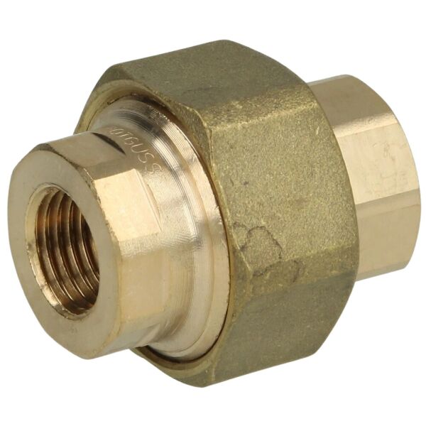 Viega Rotguss Verschraubung IG/IG flachdichtend, 1/4" bis 2"