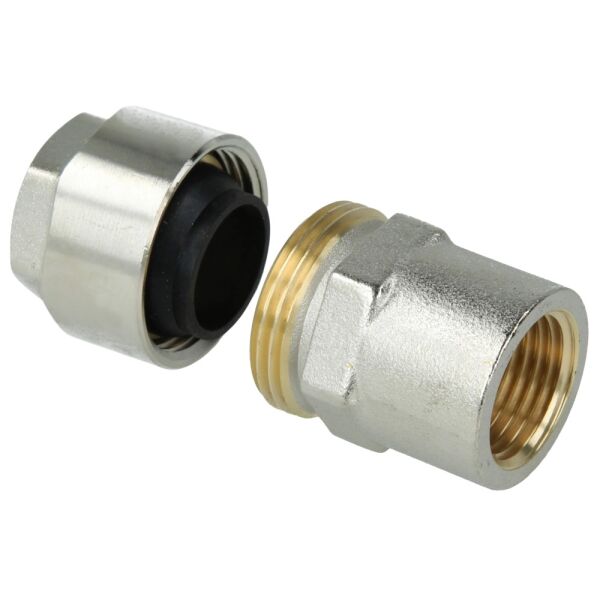 Simplex Schwarzrohradapter PLUS 1/2" IG auf 3/8" Rohr F13090