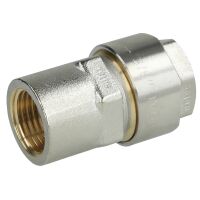 Simplex Schwarzrohradapter PLUS 1/2" IG auf...