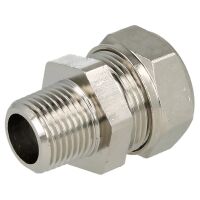 Simplex Schwarzrohradapter PLUS 1/2" AG auf...