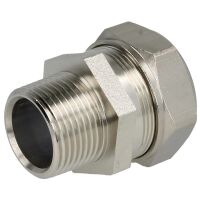 Simplex Schwarzrohradapter PLUS 1" AG auf 1"...