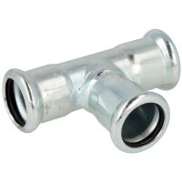 C-Stahl Pressfitting T-Stück I/I/I Kontur M, 12 mm...