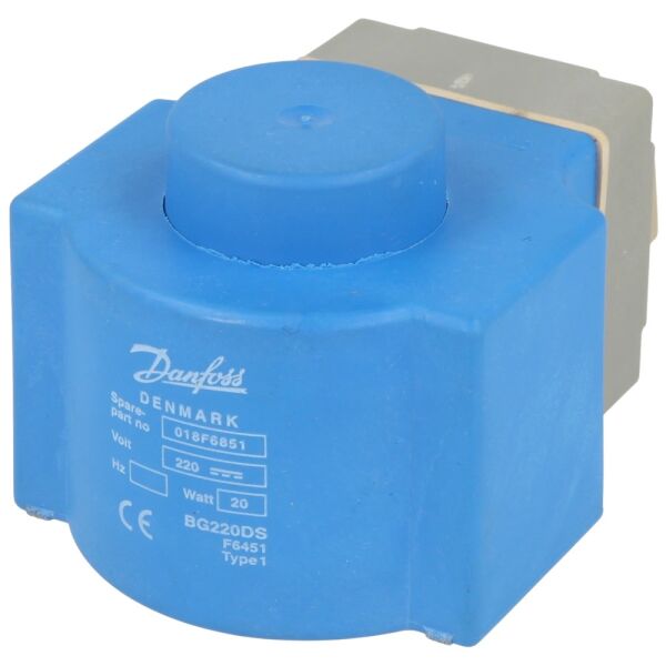 Danfoss Magnetspule 20 W 220 V DC IP67 018F685100