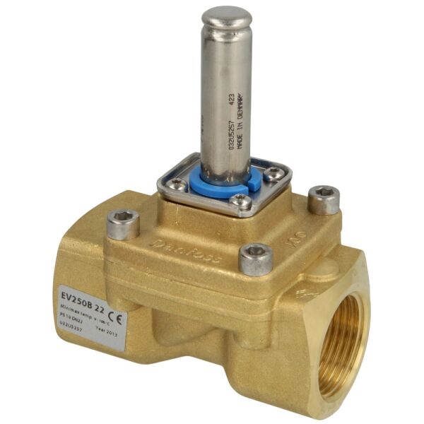 Danfoss Magnetventil EV250B22BD 1" für Wasser, Öl und Luft 032U525700