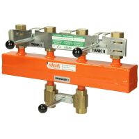 Magra Zweistrang-Ölverteiler 1/2" für 2...