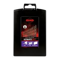 Ruko HSSE-Co 5 Bohrersatz mit Flowstep-Spitze Ø 1 - 10 mm 259214ERO