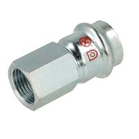 C-Stahl Pressfitting Übergangsmuffe I/IG Kontur V,...