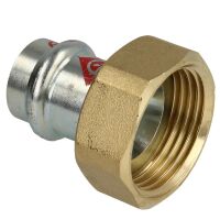 C-Stahl Pressfitting Verschraubung I/IG Kontur V, 15 mm x...