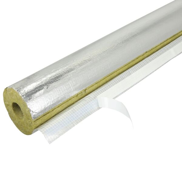 Armacell Mineralfaserschale EnEV 100 % alukaschiert, Profi-Pack, 15 x 23 mm bis 48 x 50 mm